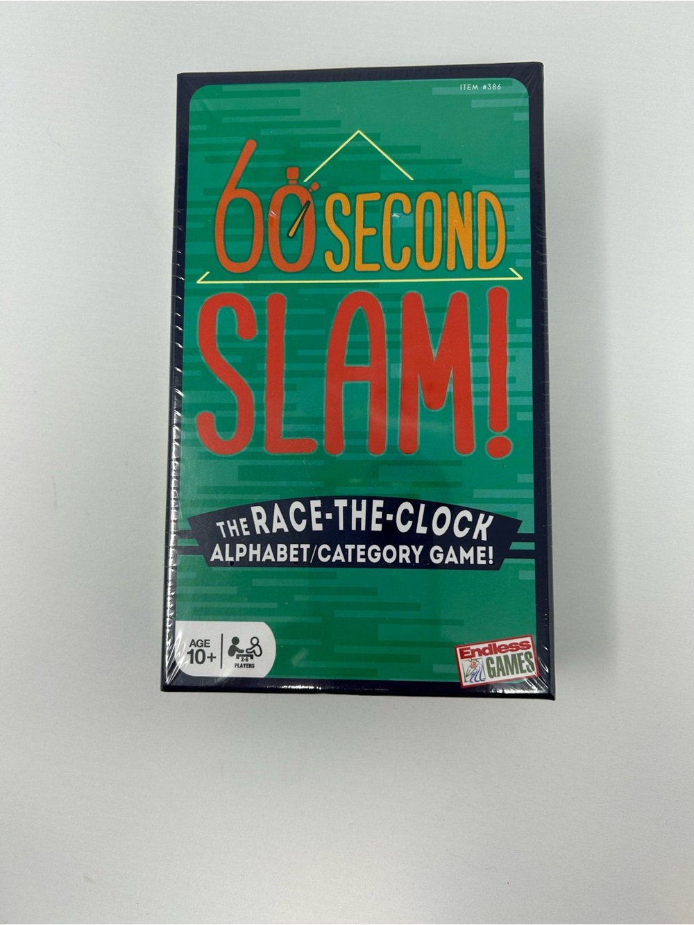 60 Second SLAM! Party Game - Race The Clock Alphabet Category Game